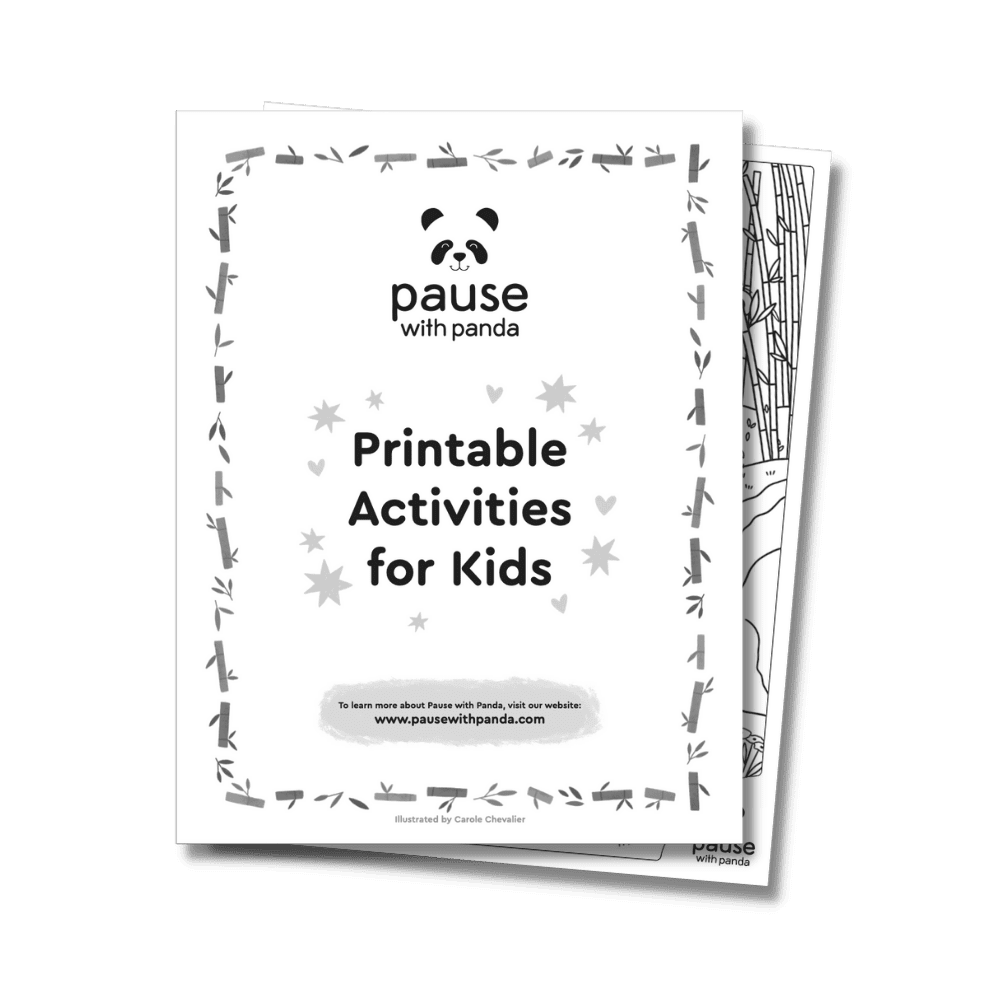 Pause with Panda Printable Activities for Kids